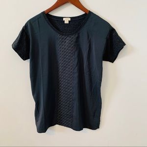🤑2/$20 J Crew Tee Top Size XS Short Sleeves